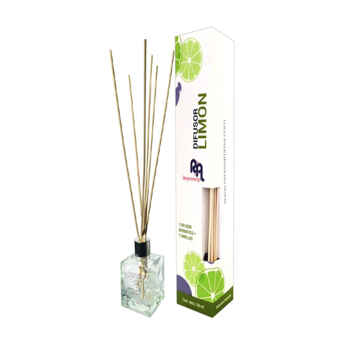 Difusor De Aroma con Varillas Renovaroma 100ml - Imagen 3