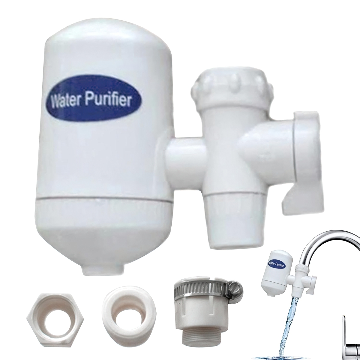 Filtro purificador de agua SWS fregadero giratorio de 360 - Imagen 3