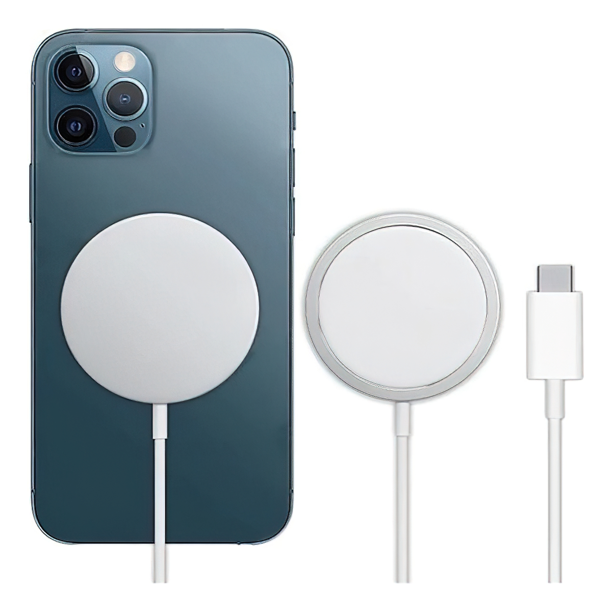 Cargador Magnético Inalámbrico Compatible Magsafe iPhone 15w - Imagen 3