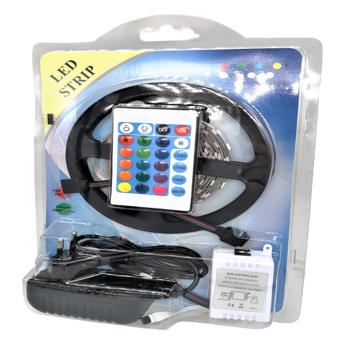 Tira De Luces Led Rgb 5 Metros Con Control Remoto - Imagen 4