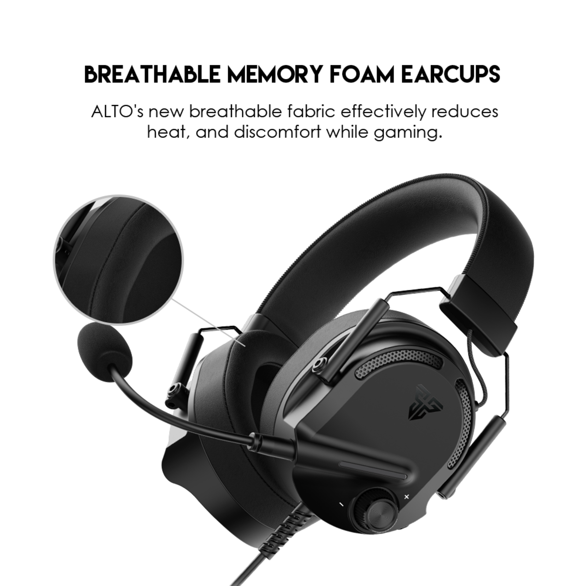 AURICULAR GAMING MH91 BLACK FANTECH - Imagen 5