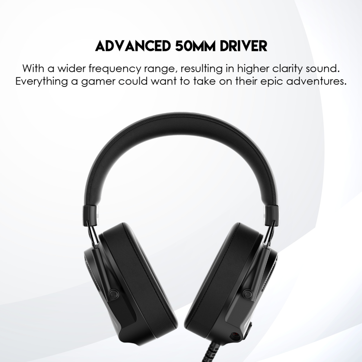 AURICULAR GAMING MH91 BLACK FANTECH - Imagen 6