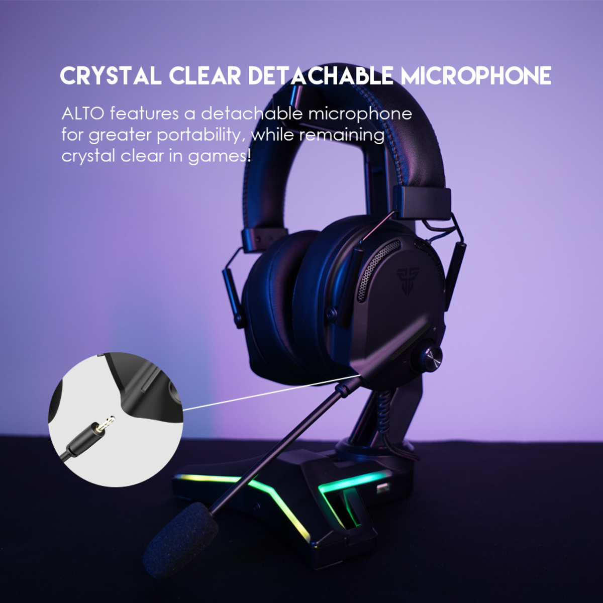 AURICULAR GAMING MH91 BLACK FANTECH - Imagen 7