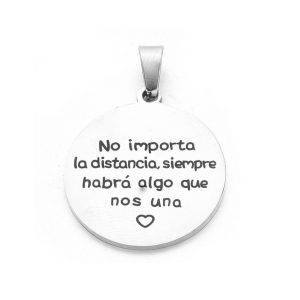 Dije Acero Quirurgico Frase 1