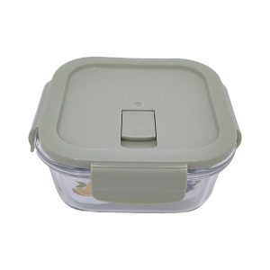 Vianda recipiente de vidrio, cierre hermético 520ml