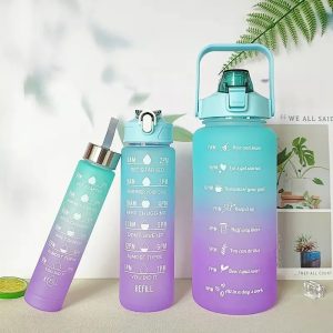 Botella Degradé Kit Pack Básico X 3 De 300, 900 Y 2000 Ml