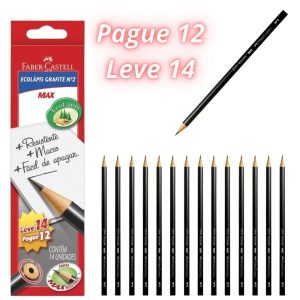 Lapices de escritura Faber Castell Nº2 2Hb Caja x14