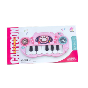 Piano infantil con luces led y sonido en caja J298