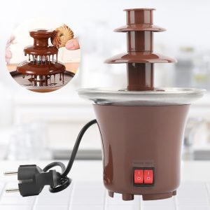 Fuente de chocolate, tres niveles, en caja