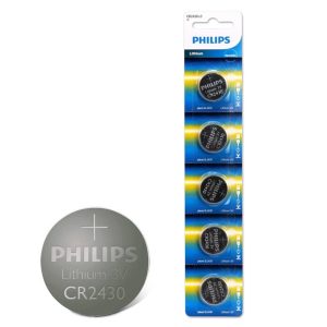 Pila CR2430 3v de Litio Philips 1 unidad