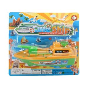 Lancha en blister Cute ship varios colores