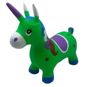 Inflable saltarin unicornio 1350g