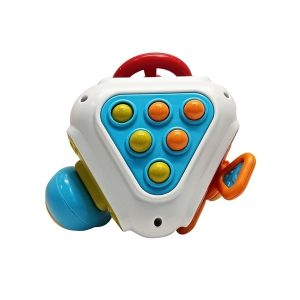 Juego didactico para bebe con varias funciones triangulo