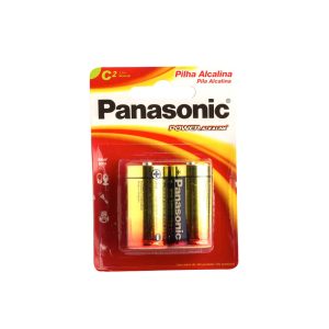 Pila Alcalina Mediana C Panasonic  PACK X2