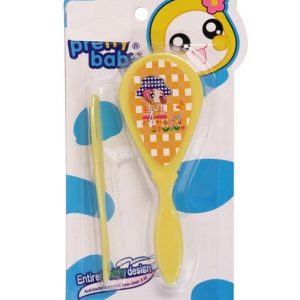 Cepillo y peine para bebe pretty baby