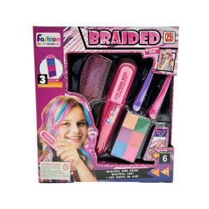 Planchita para colorear el pelo + accesorios BRAIDED