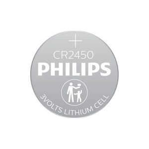 Pila CR2450 3v de Litio Philips 1 unidad