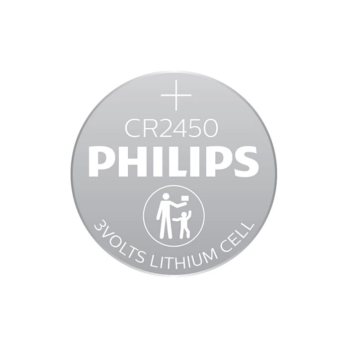 Pila CR2450 3v de Litio Philips 1 unidad
