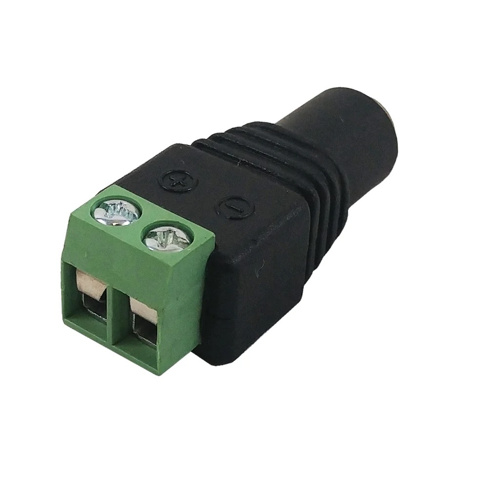 Conector Ficha 12v CCTV hembra 2.1mm - Imagen 2