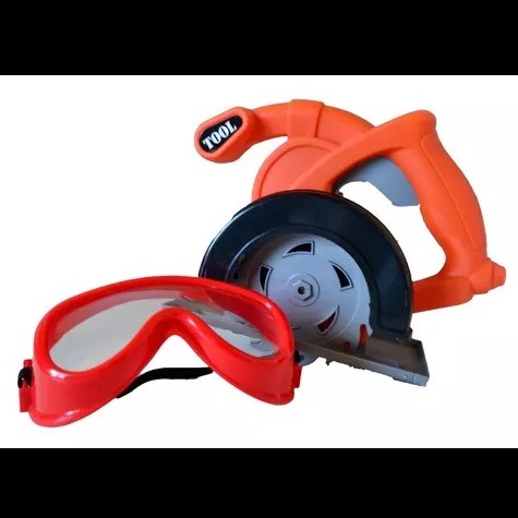 SIERRA ELECTRICA CON GAFAS PROTECTORAS - Imagen 3