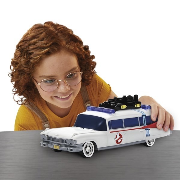 Auto a fricción Cazafantasmas básico Ecto en caja - Imagen 4