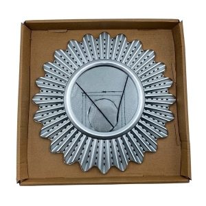 Espejo decorativo de plástico 24cm Dorado o Plateado