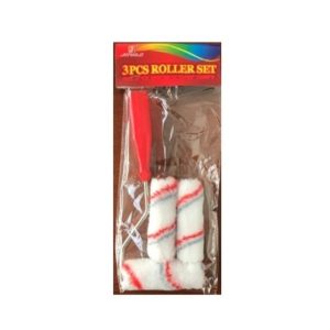 Set de rodillo para pintar con 3 repuestos JR TOOLS