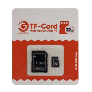 TARJETA DE MEMORIA MICRO SD GOLDTECH 32GB CLASE 10 CON ADAPTADOR JTMICRO320