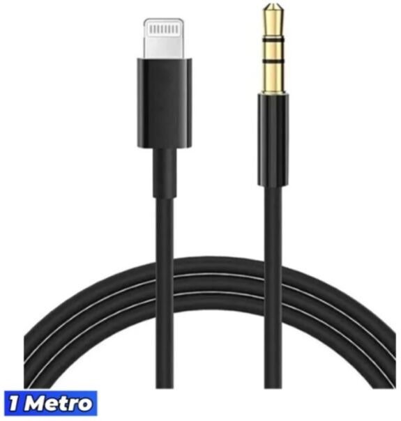 Cable Auxiliar 3.5mm A Lightning 1MT