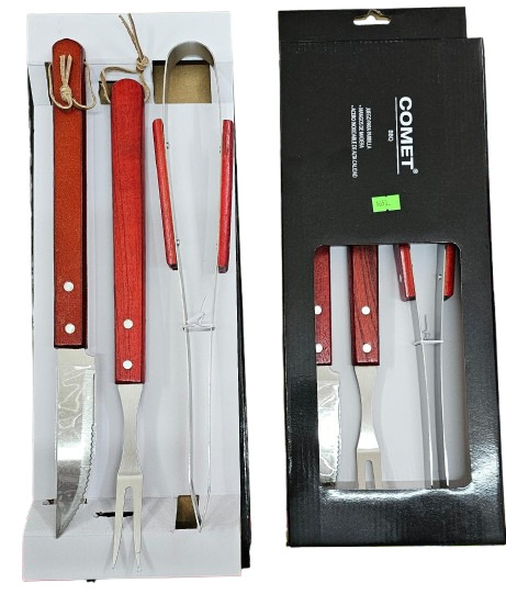 Set de Parilla Corta 3 pcs Comet