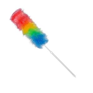 Plumero peludo de colores 64cm