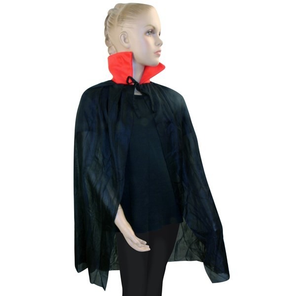 Capa de mago con cuello negro - Imagen 2
