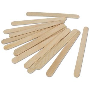 Palito De Helado Bompack punta redonda x100