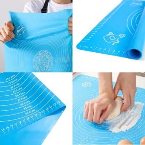 Plancha para horno silicona FDA con cuadrícula impresa