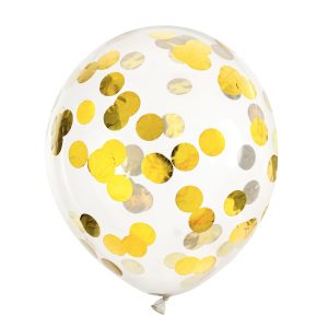 Set de Globos Con Confetti X6