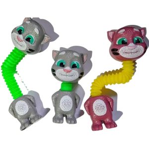 Gato tom flexible con luz varios colores