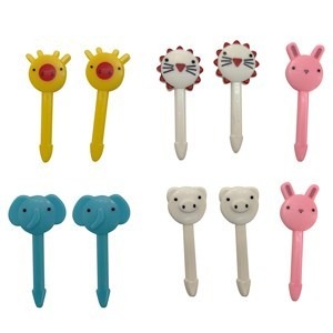 Tenedor infantil mini pincho x10