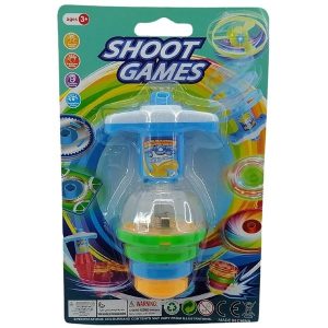Trompo con luz  en blister shoot games