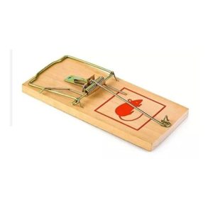 Trampa De Madera Para Raton 12x6cm