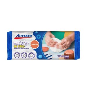 Ceramica pasta para moldear en frio 500g Artesco