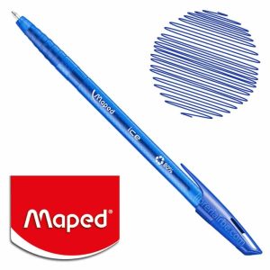 Boligrafo Maped Ice caja x12 azul