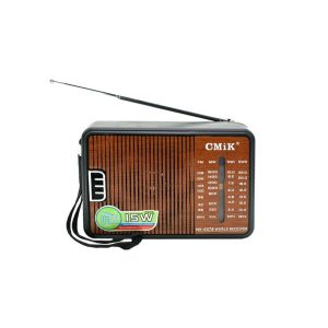 RADIO PORTATIL RETRO CMIK AM/FM MK-607B