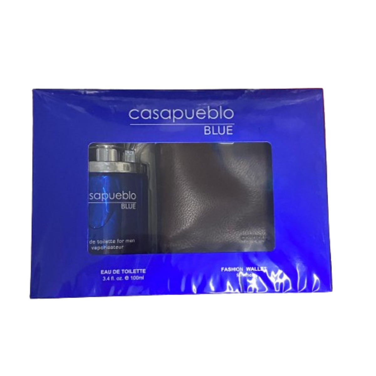 Perfume Casapueblo Set Navy + Billetera Men 100ml