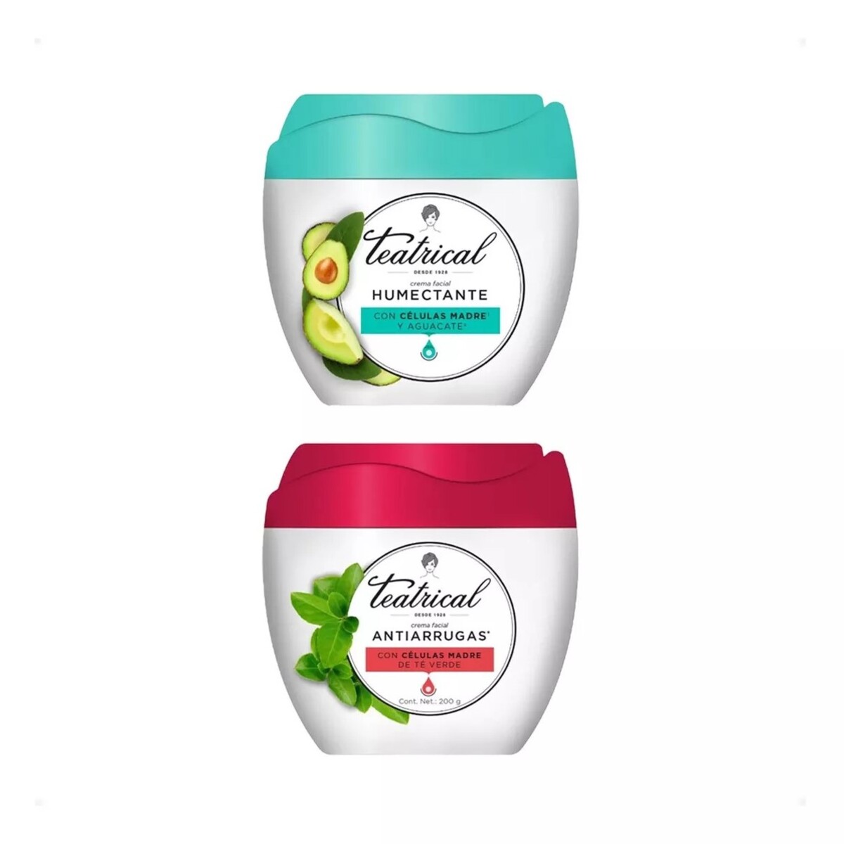 Teatrical Crema Humectante 100g + Anti Arrugas De 100g - Imagen 2