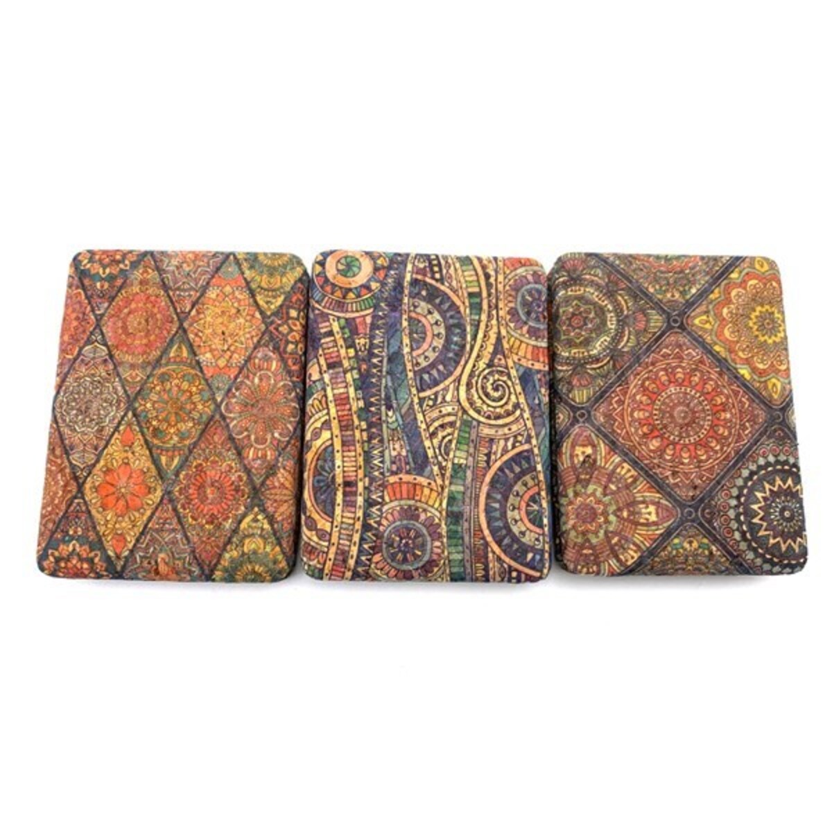 Espejo de cartera rectangular 2 en 1 Cosmetic Mirror 6x8.5cm - Imagen 3
