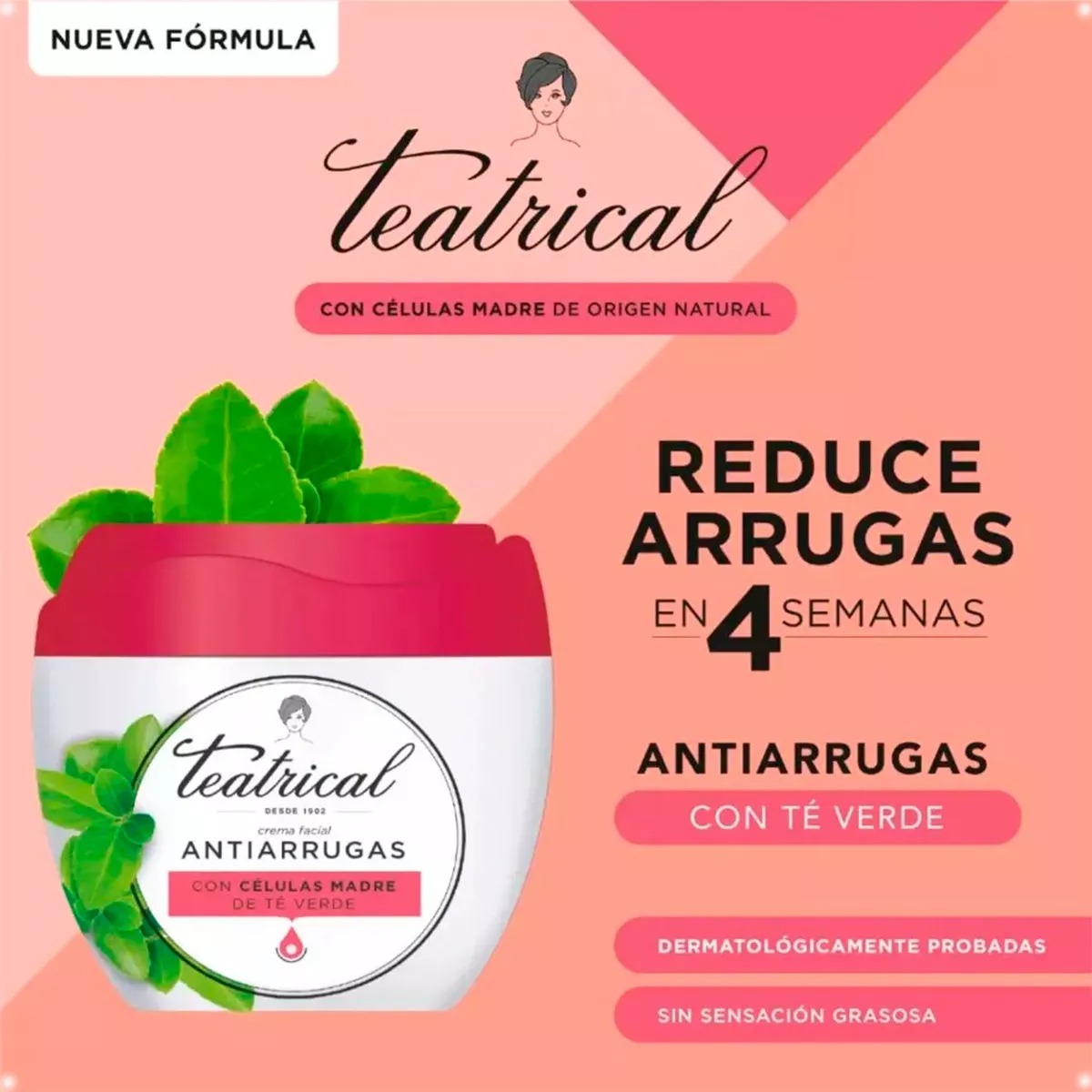 Teatrical Crema Humectante 100g + Anti Arrugas De 100g - Imagen 3