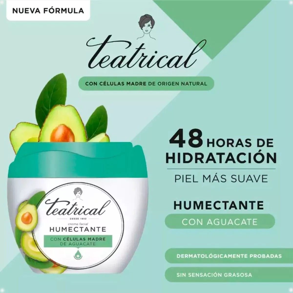 Teatrical Crema Humectante 100g + Anti Arrugas De 100g - Imagen 4