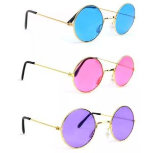 Lentes Lennon metalicos