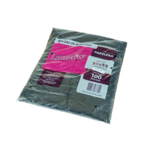 Bolsa de residuo x100  50x55cm Limpow