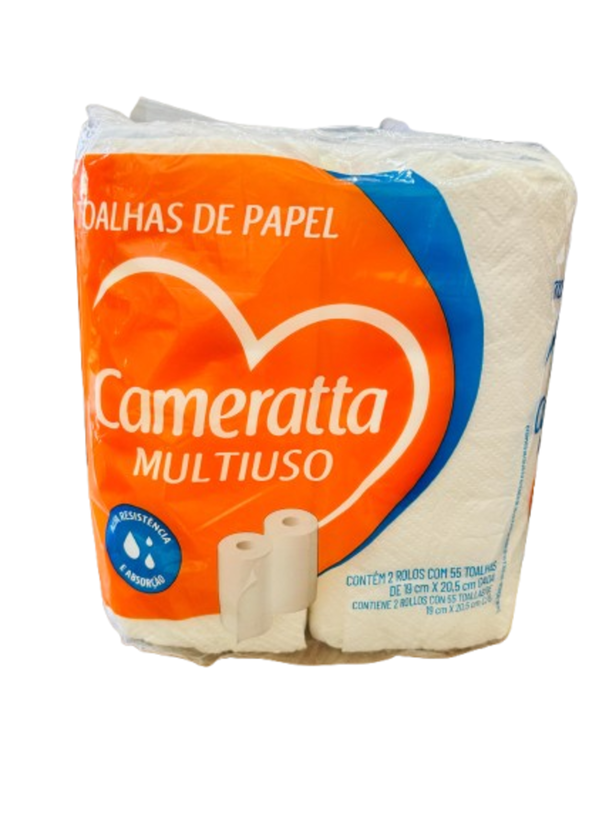 Toalla de papel de Cocina Cameratta 2 rollos 110 toallas